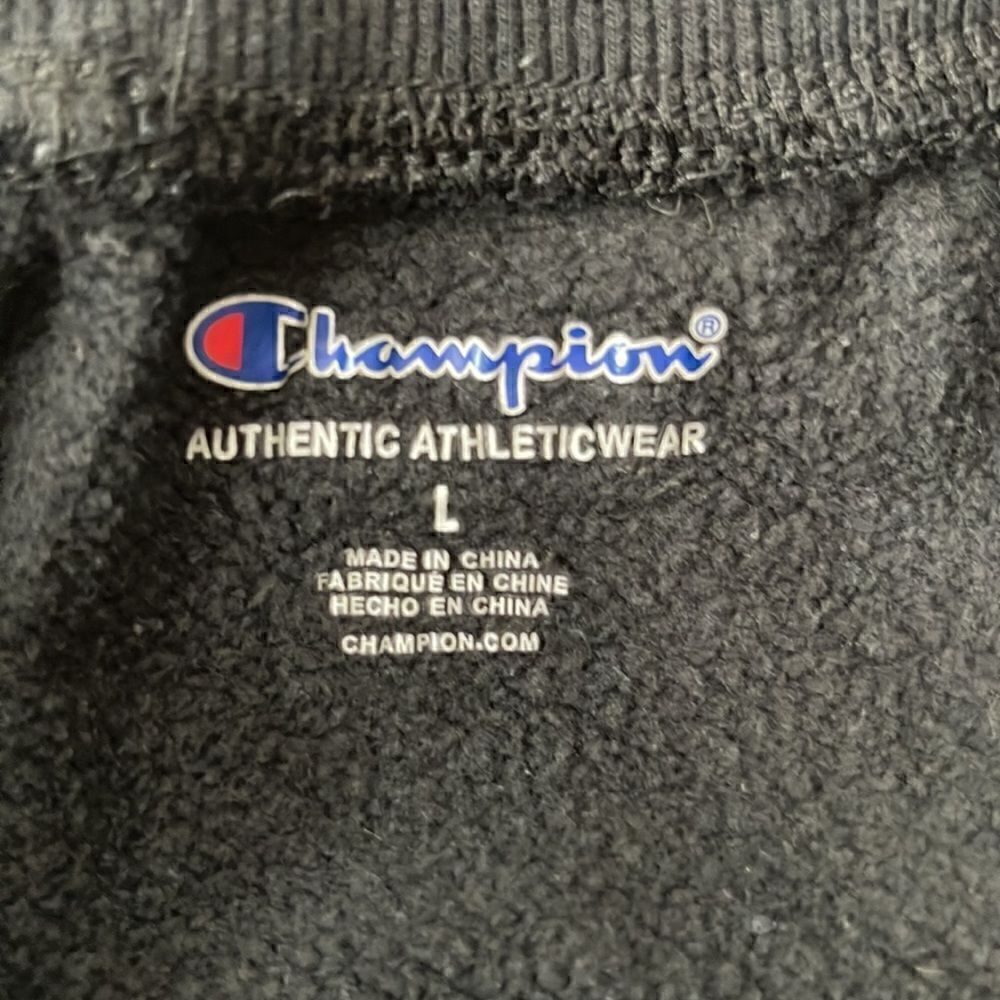 Champion jogger pants. Size Large. Sweatpants. Drawstring waist. Pockets. - Picture 4 of 6